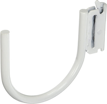 Buyers Products 01120 E-Track 4.25 Inch Curved J-Hook, White (1120)