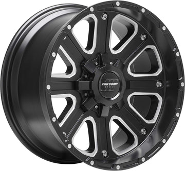 PRO COMP Series 72 Axis Satin Black Milled (17x9 / 5x5 / -6mm)