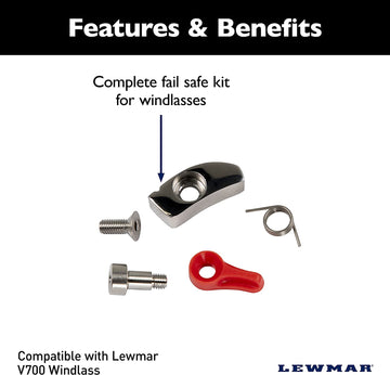 Lewmar V700 Fall Safe KIT