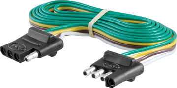 Curt Manufacturing 58050 4 Way Bonded 72 In Loop Car and Trailer End Bulk