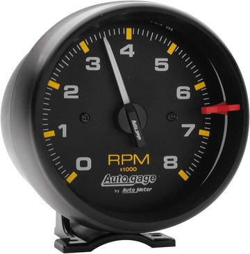 Auto Meter 2300 Auto Gage Black 3-3/4" 8000 RPM Tachometer