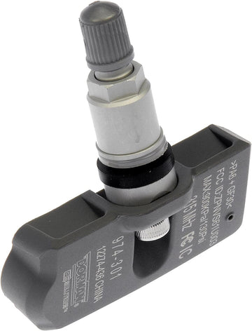 Dorman 974-301 MULTi-FIT (315) Universal Programmable Tire Pressure Monitoring System Sensor Ready To Paint If Needed