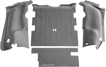 Bedrug BTTJ97R BedTred Rear Cargo Liner Kit for Jeep Wrangler TJ