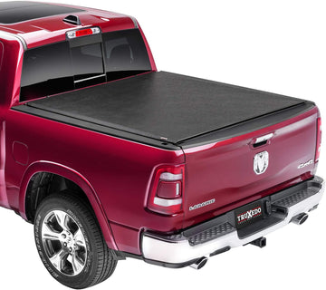 TruXedo Lo Pro Soft Roll-up Truck Bed Tonneau Cover | 545901 | fits 09-18 Ram 1500 5'7" Bed,Black 5.7 feet w/out RamBox