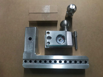 Weigh Safe WS10-2.5 Adjustable Ball Mount with 10" Drop and 2.5" Shank 10 Inch