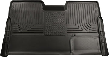 Husky Liner 19331 Weatherbeater Series Thermoplastic Olefin Black 2Nd Seat Floor Liner