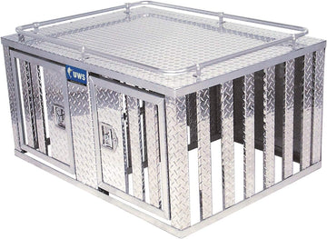 UWS DB-4848 48" Southern 2-Door Deep Dog Box with Divider