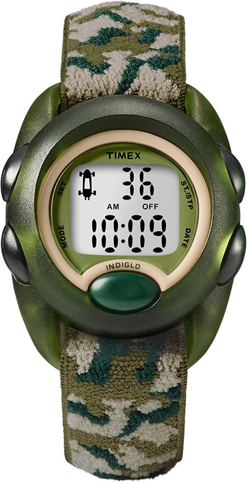 Timex Kids Digital Watch Green Camo