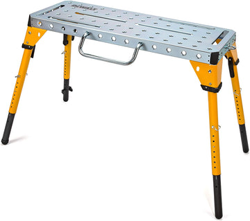 DEWALT DXMF4618WT Adjustable Height Portable Steel Welding Table and Work Bench