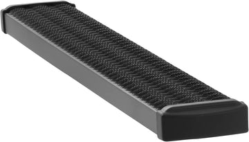 LUVERNE 415254-401727 Grip Step Black Aluminum 54-in Running Board, Passenger Side, Select Ford Transit-150, 250, 350