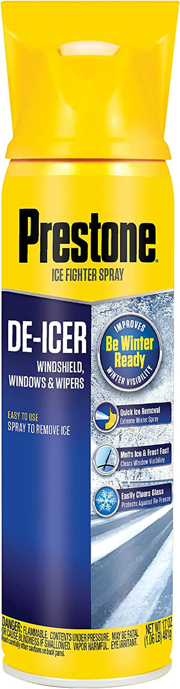 Prestone AS244 Windshield De-Icer - 17 oz. Aerosol