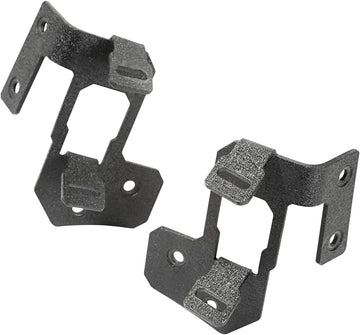 Rugged Ridge 11232.31 Light Mount Kit, A-Pillar 2007-2018 JEEP WRANGLER(JK) Textured Black No LEDs