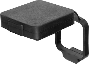 CURT Manufacturing 21728 2 In. Black Rubber Tube Cover with 4-Flat Holder, Packaged