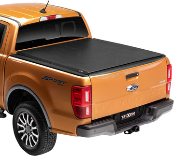 TruXedo Lo Pro Soft Roll Up Truck Bed Tonneau Cover | 531001 | Fits 2019-2023 Ford Ranger 5' 1" Bed (61") Roll-Up 5' 1" Bed Leather-Grain Vinyl