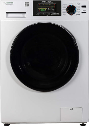 Equator 18 lbs Combination Washer Dryer - Sanitize, Allergen, Winterize,Vented/Ventless Dry- 2021 Model White