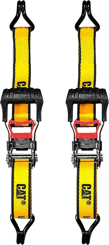 Cat 2 Pc. Heavy Duty Ratcheting 16 Ft x1-1/2" 1000 lb. Tie-Down Straps - 980063N