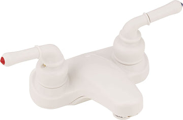 Empire Brass U-YWI77W 4" Lavatory Faucet with Teapot Handles White
