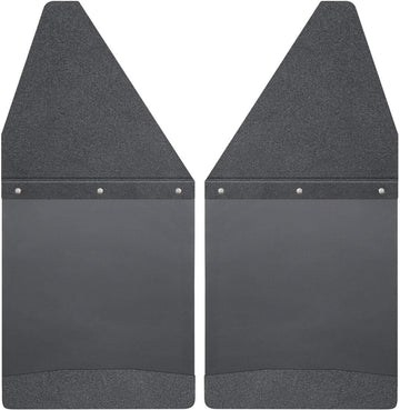 Husky Liners 17101 Front/Rear Custom Fit Kick Back Mud Flap (Black) (12