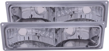 Anzo USA 511032 Chevrolet Chrome Parking Light Assembly - (Sold in Pairs)