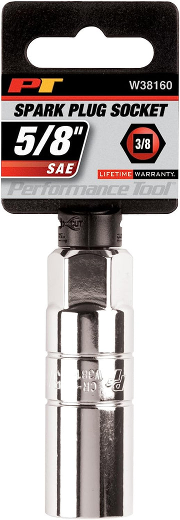 PERFORMANCE TOOL W38160 Wilmar 3/8 in. Dr. 5/8 in. SP Socket