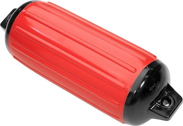 Taylor Made 955824 Super Gard Inflatable Vinyl Fender - Red, 8-1/2" x 26" Red 8.5" x 26"