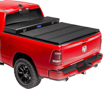extang Solid Fold 2.0 Toolbox Hard Folding Truck Bed Tonneau Cover | 84703 | Fits 2021-2023 Ford F-150 6' 7" Bed (78.9") 6' 7" Bed Folding