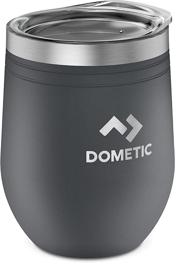 Domestic Stainless Steel Vacuum Insulated Wine Tumbler Thermo Wine Tumbler 300 THWT30S 300ml Slate 外径8.9×高さ11.3cm