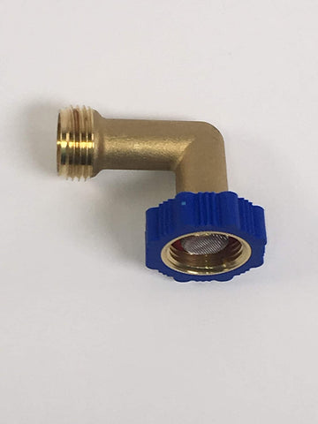 AQUA-PRO 21854 Hose Elbow, 90 Deg, Brass