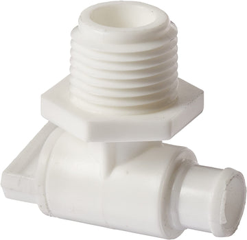 Peterson Molding (18-966AW) 1/2" Male Pipe Thread Drain Cock