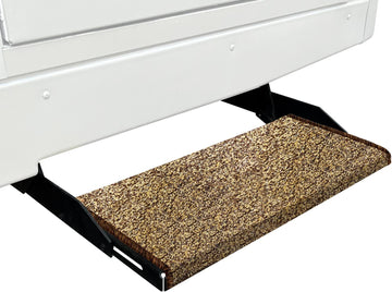 Prest-O-Fit (2-0051) Brown 23" Jumbo Wraparound RV Step Rug