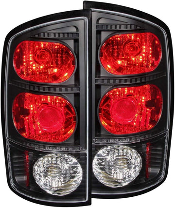 Anzo USA 211045 Dodge Ram Black Tail Light Assembly - (Sold in Pairs)