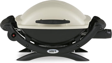 Weber Q 1000 Portable BBQ Grill, Propane Gas, Titanium Weber Q 1000 Titanium