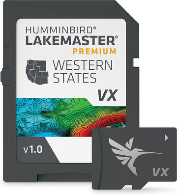 Humminbird 602009-1 LakeMaster Premium - Western States V1