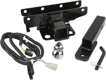 Rugged Ridge 11580.54 5-Piece Hitch Kit with 2" Ball 2 Inch
