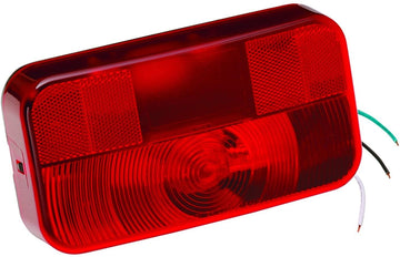 Bragman 92 Series Surface Mount Taillight (Red with Black Base)