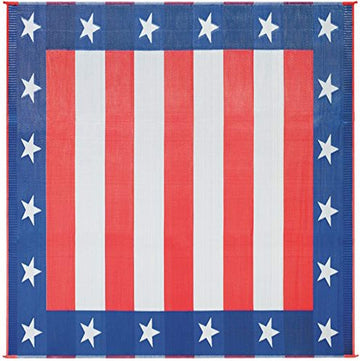 FAULKNER Deluxe Multi-Purpose Independence Day Work and Play Mat, 36 by 68-Inch