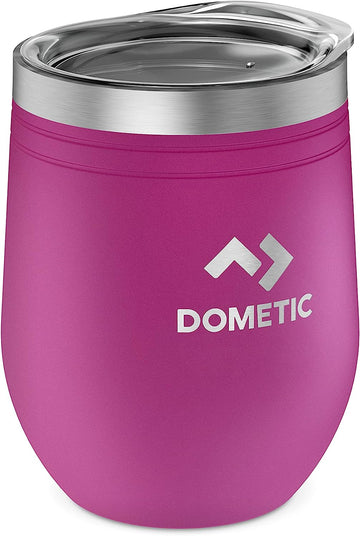Domestic Stainless Steel Vacuum Insulated Wine Tumbler, Thermo Wine Tumbler, 300, THWT30OF 300ml Orchid Flower 外径8.9×高さ11.3cm
