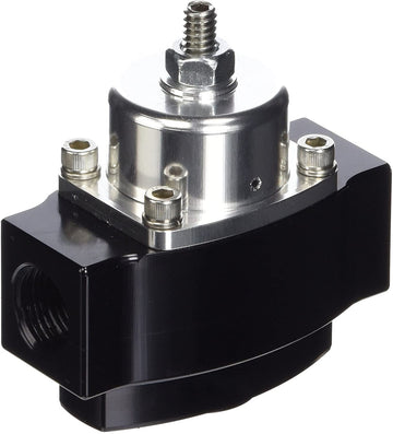 Holley 12-840 4.5-9 PSI Adjustable Billet Fuel Pressure Regulator with 3/8