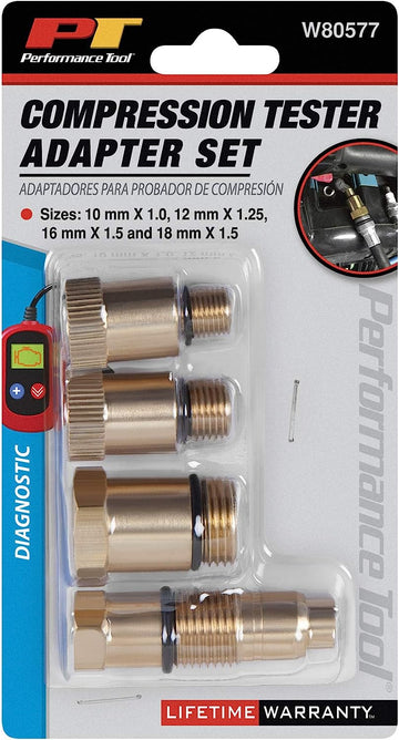Performance Tool W80577 Compression Tester Spark Plug