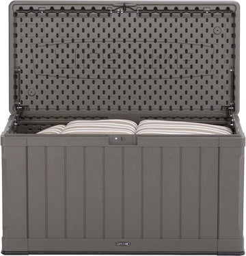 Lifetime 60089 Deck Storage Box, 116 Gallon