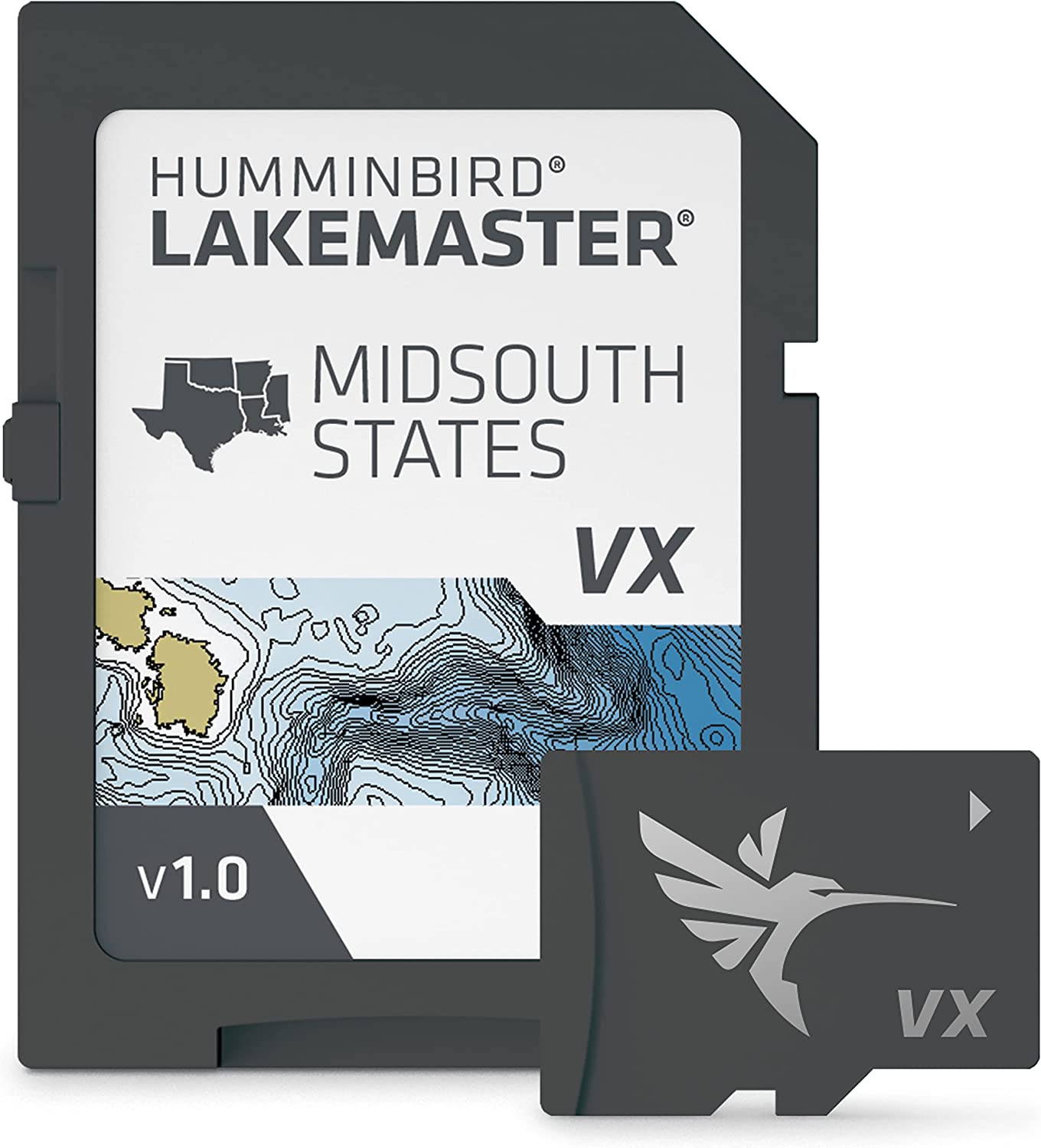 Humminbird 601005-1 LakeMaster - Midsouth States V1