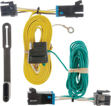 CURT Manufacturing 55540 Vehicle-Side Custom 4-Pin Trailer Wiring Harness for Select Chevrolet Express, GMC Savana