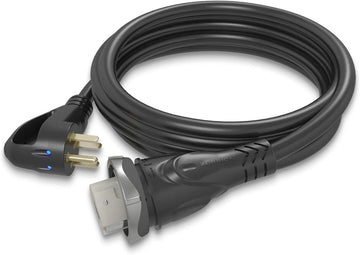 Furrion F50R36-SB Black 36' 50 Amp 125/250V Cordset 36 ft