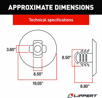 Lippert 103480 Universal Slide-Out Wear Pad