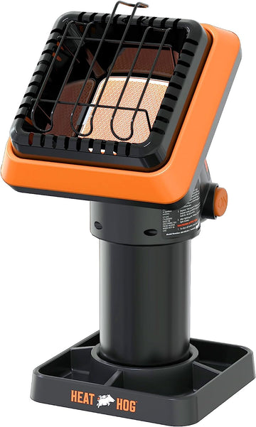 Heat Hog Piglet Indoor/Outdoor Portable Propane Heater, 4,000 BTU, Orange (HH-04SLN-A)