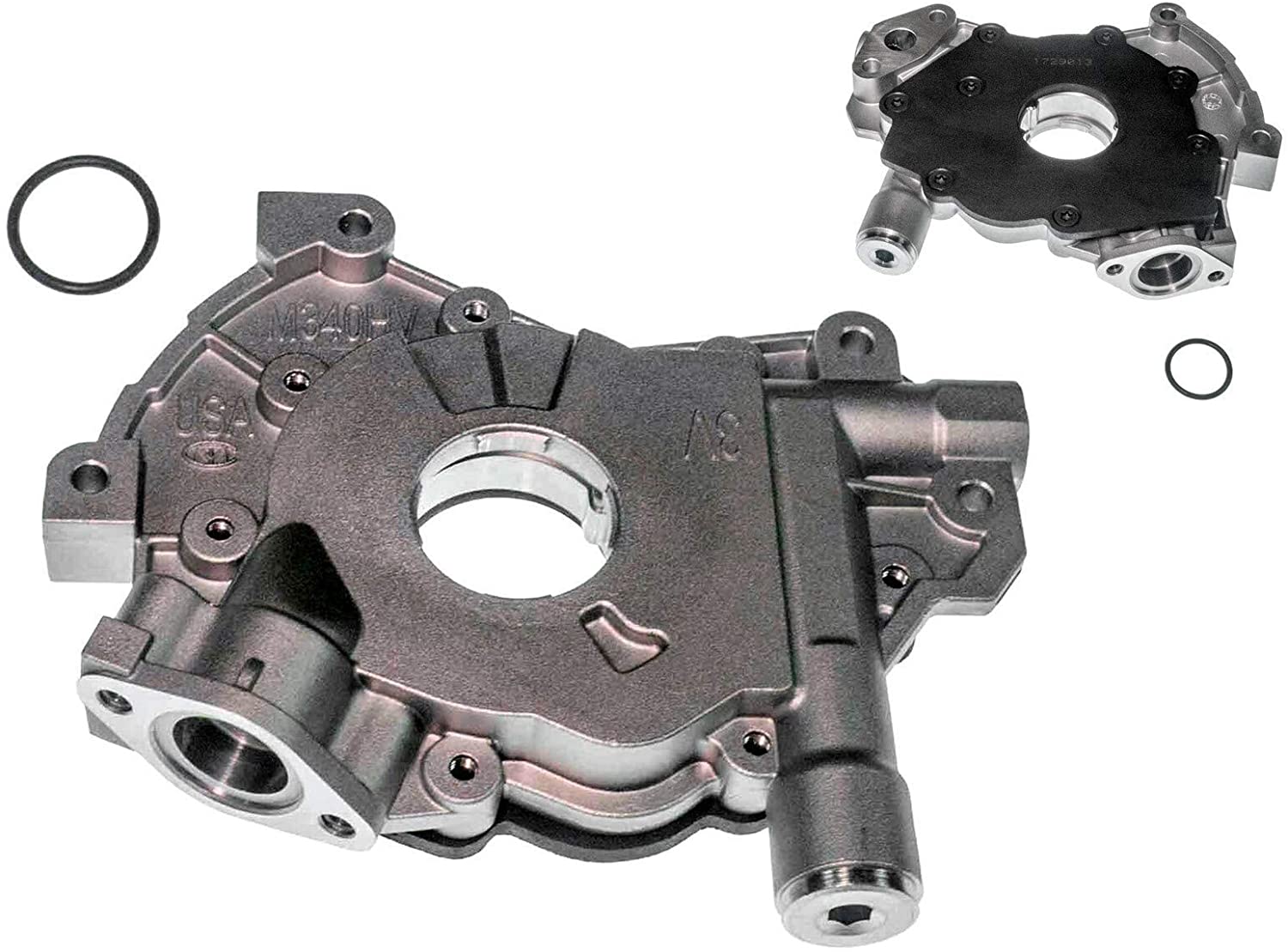 Melling M340HV Oil Pump, Wet Sump, Internal, High Volume, Ford Modular