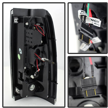 Spyder Auto 5078025 LED Tail Lights Black/Smoked