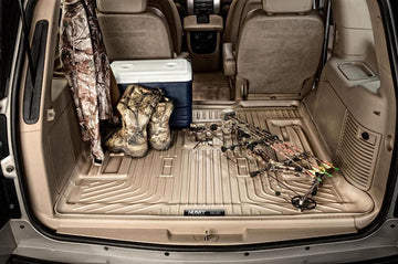 Husky Liners - Weatherbeater | Fits 2020-2023 Kia Telluride, Cargo Liner Behind 2nd Seat - Black | 22691