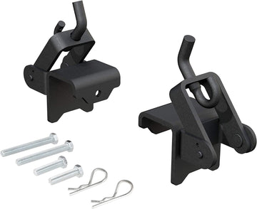 Curt Manufacturing 17208 Wd Hookup Brackets 1Pr, Black / Silver