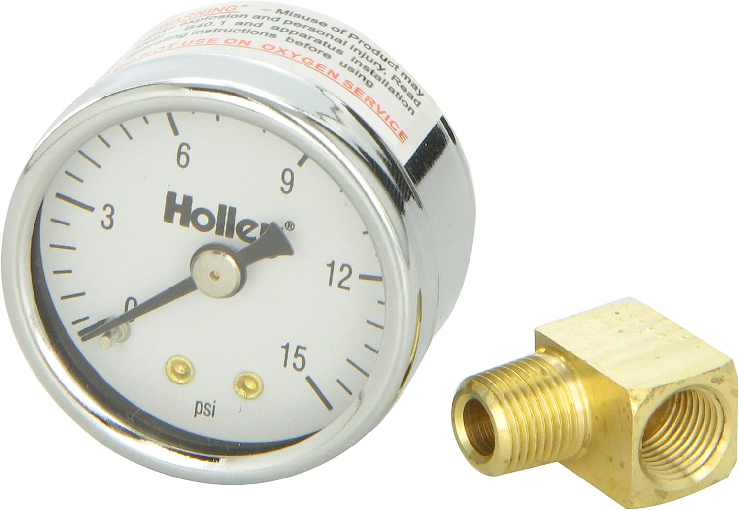 Holley 26-500 Mechanical Fuel Pressure Gauge